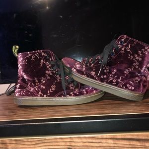 Red velvet doc martens